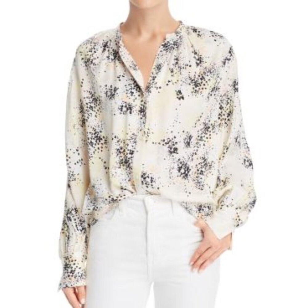 Equipment Floral 100% SILK Blouse XS NWT Authentic!